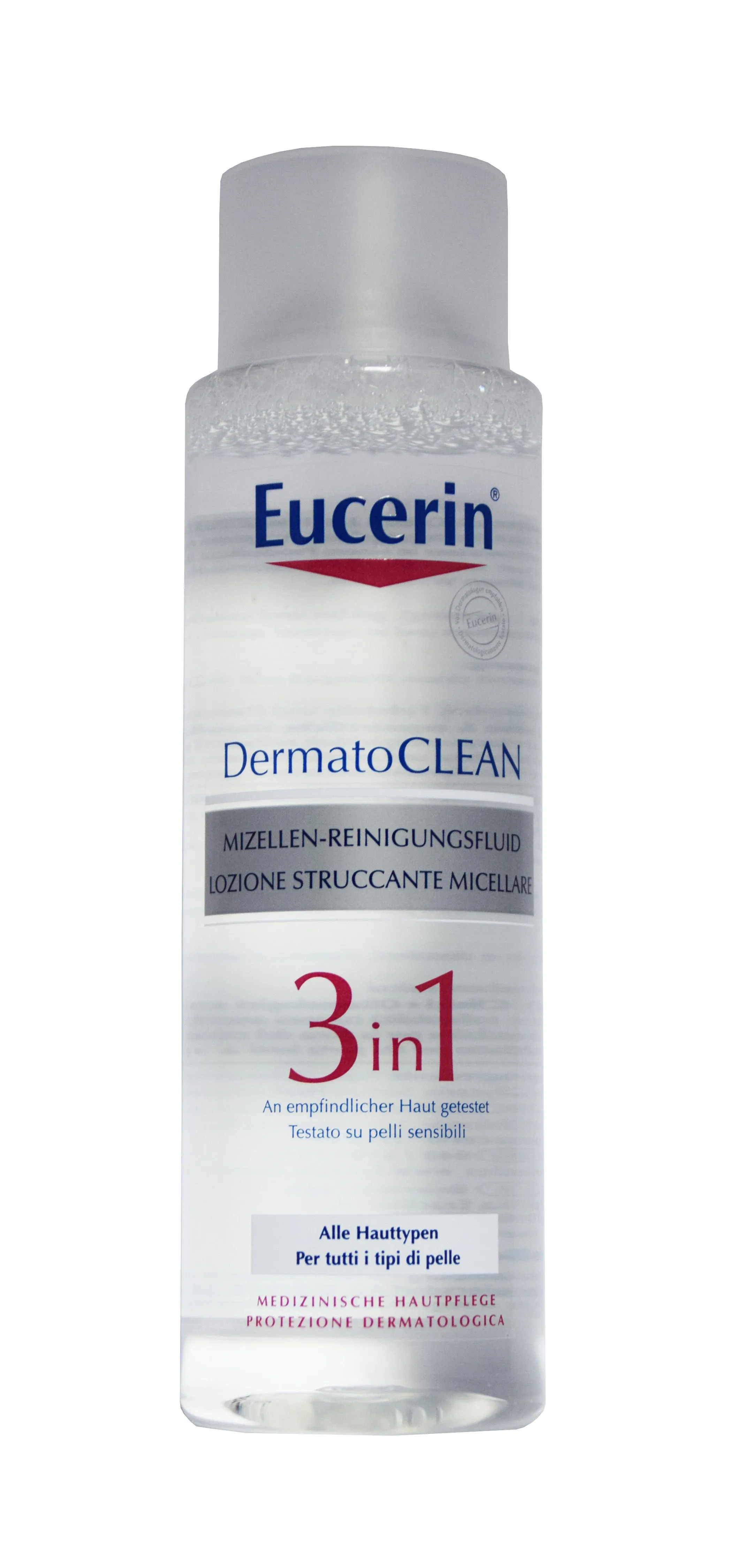 EUCERIN DERMATOCLEAN MITSELLAARVESI TUNDLIKULE NAHALE 400ML - Изображение товара 2