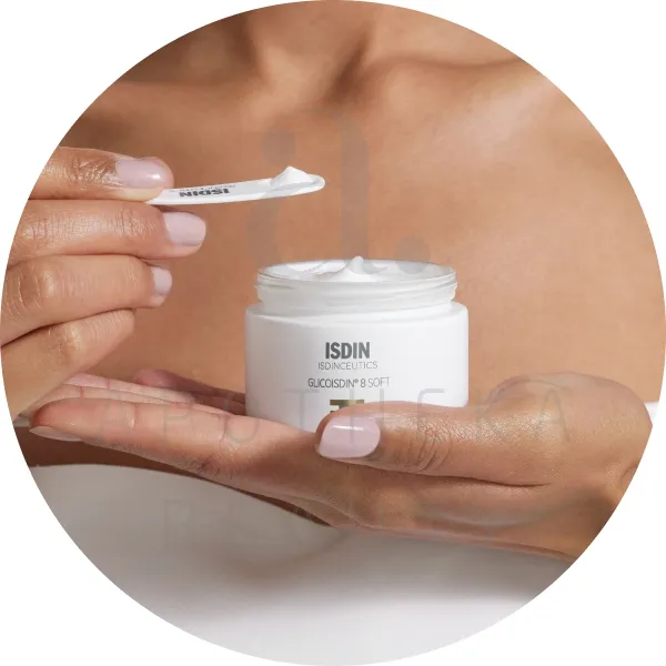 ISDIN GLICOISDIN 8 KOORIV KREEM GLÜKOOLHAPPEGA 50G - Изображение товара 2