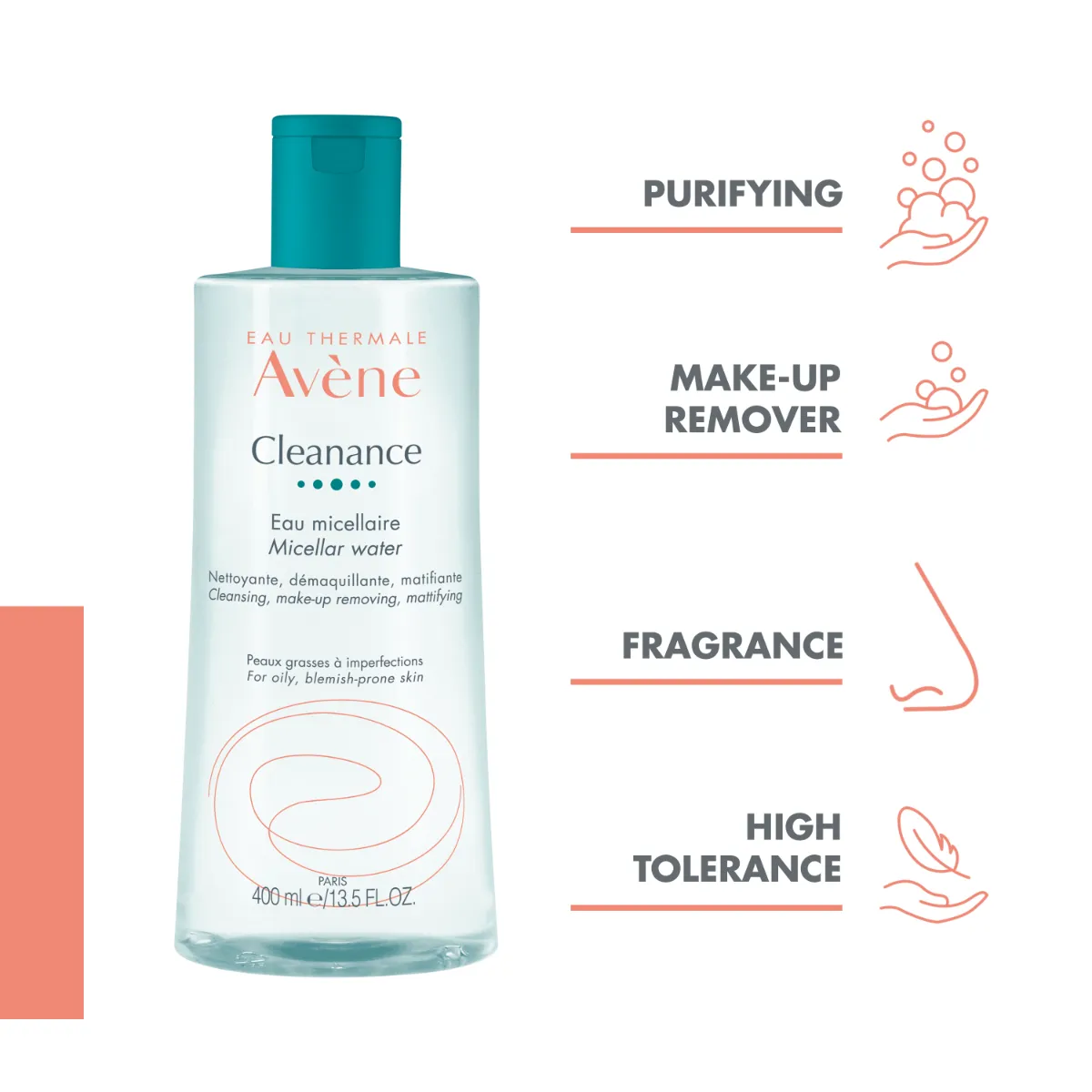 Avène Cleanance Micellar Water 400ml - Изображение товара 2