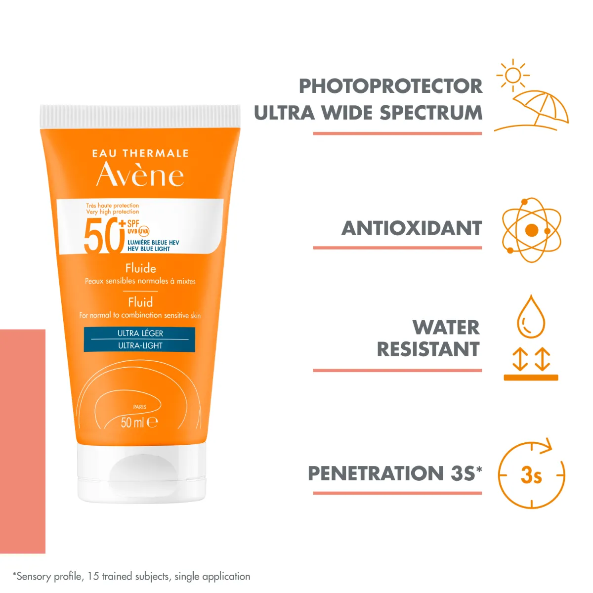 AVENE SUN PÄIKESEKAITSEEMULSIOON SPF50+ 50ML - Изображение товара 2