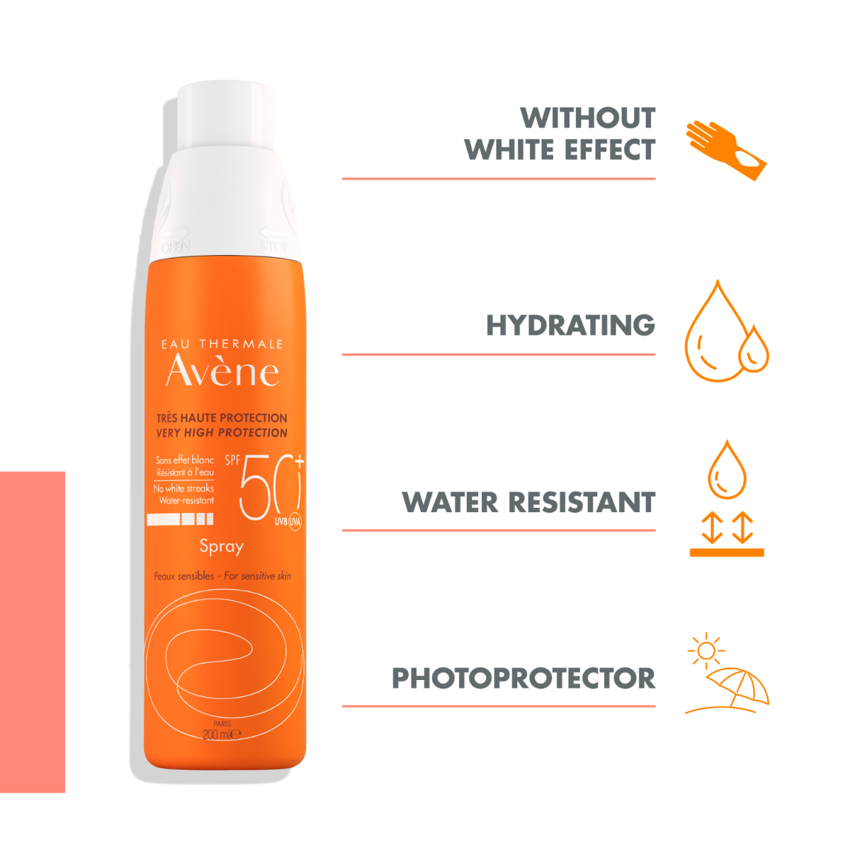 AVENE SUN CARE SPF 50+ SPRAY 200ML