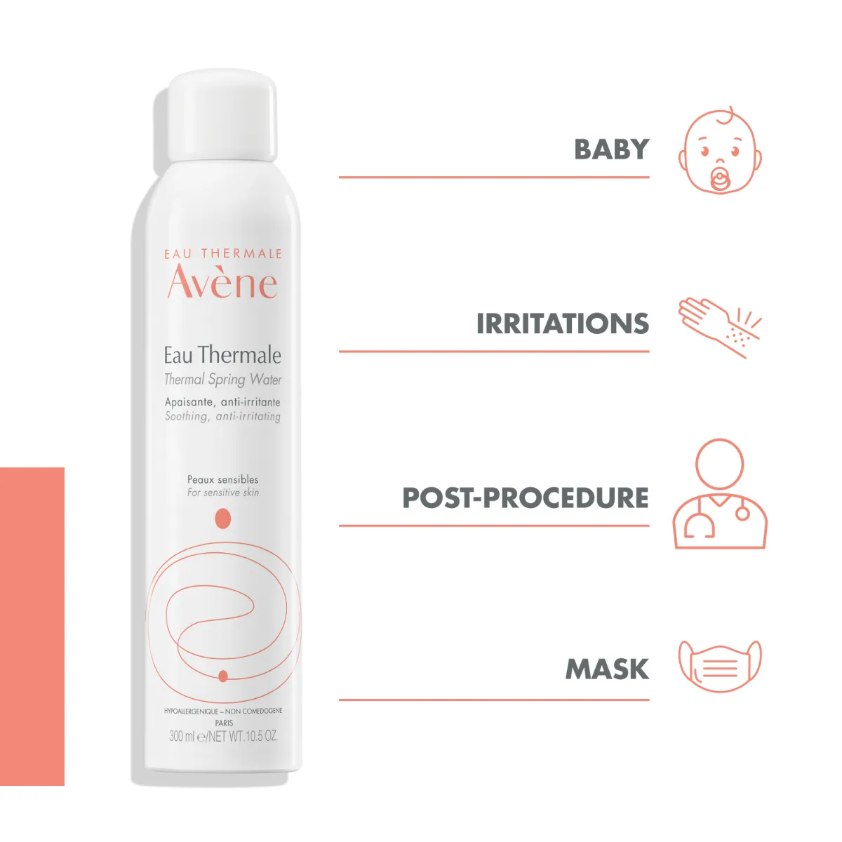 AVENE TERMAALVESI SPREI 300ML - Изображение товара 4
