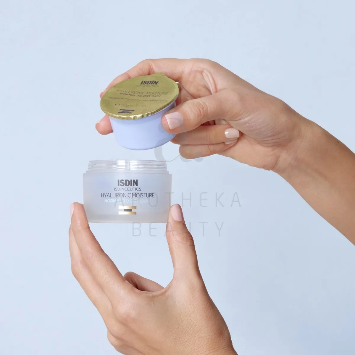 ISDIN NÄOKREEM HÜALUROONHAPPEGA NORM. JA KUIV. NAHALE 50G TÄITEPAKEND - Изображение товара 5