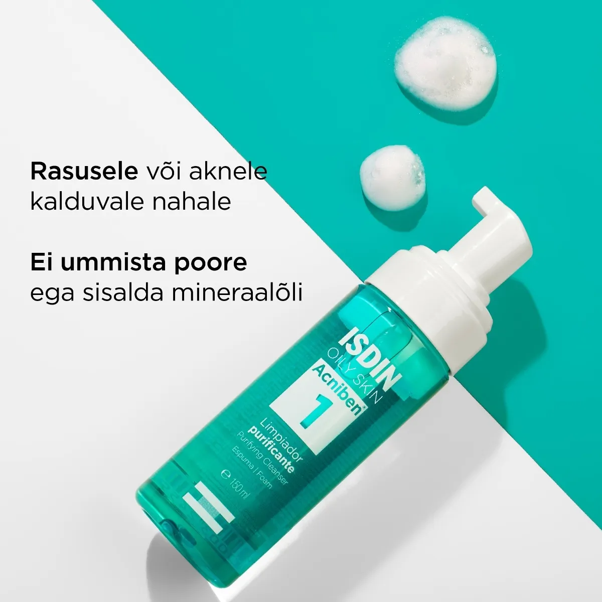 ISDIN ACNIBEN PUHASTUSVAHT 150ML - Изображение товара 2