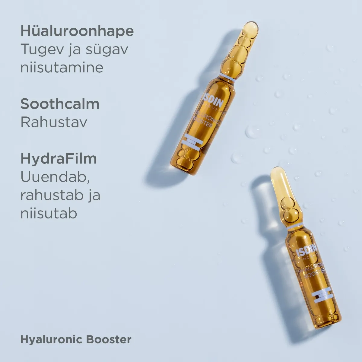 ISDIN AMPULLID HÜALUROONHAPPEGA 2ML N10 - Изображение товара 2