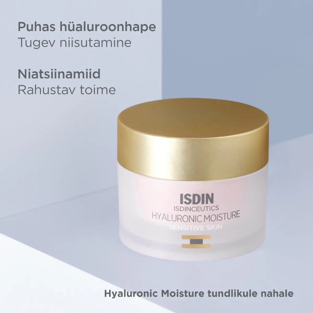 ISDIN NÄOKREEM HÜALUROONHAPPEGA TUNDLIKULE NAHALE 50G - Изображение товара 3