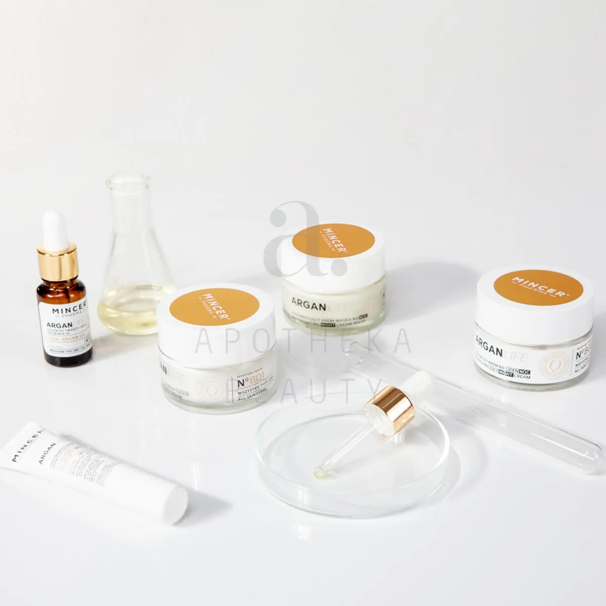MINCER PHARMA ARGAN LIFE PÄEVA- JA ÖÖKREEM NIISUTAV 50ML - Изображение товара 2
