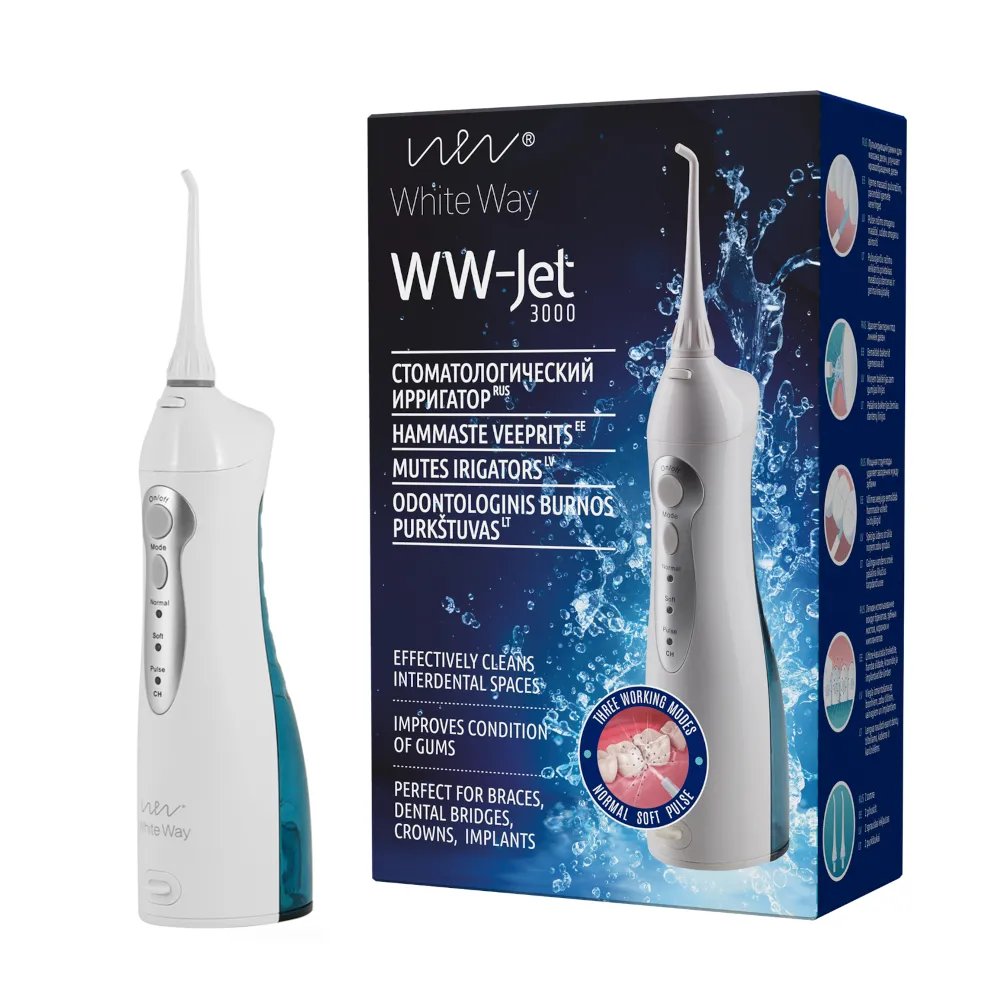 СТОМАТОЛОГИЧЕСКИЙ ИРРИГАТОР WW-JET 3000 - Изображение товара 2